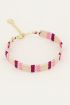 Beige bohemian armbandje