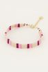 Beige bohemian armbandje