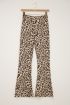 Beige Schlaghose mit Leopardenmuster | Hose | My Jewellery