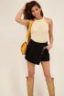 Beige gehaakte top | My Jewellery