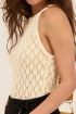 Beige gehaakte top | My Jewellery