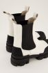 Beige leren laarzen