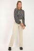 Beige pantalon wijdvallend | Pantalons | My Jewellery
