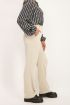 Beige pantalon wijdvallend | Pantalons | My Jewellery
