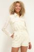Beige playsuit crochet | My Jewellery