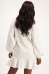 Beige sweaterjurk ribstructuur | Jurkjes | My Jewellery