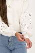 Beige sweatshirt with embroidered sleeves | My Jewellery