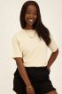 Beige T-shirt flourish | My Jewellery