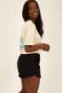 Beige T-shirt flourish | My Jewellery
