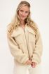 Beige teddy jacket | Jassen | My Jewellery