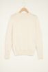 Beige top met col & My Jewellery knoopjes