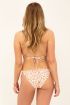 Beige triangel bikini set met bloemenprint | My Jewellery