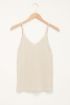 Beige V-hals top | My Jewellery