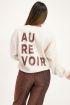 Beige Au Revoir sweater | My Jewellery
