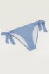 Blauw bikini broekje structure