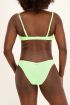 Groene badstof bikini broek met v shape | My Jewellery