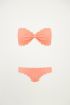 Bikini lichtroze geribbeld, bikini's