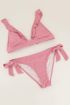 Roze bikini broekje structure