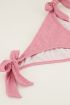 Roze bikini broekje structure