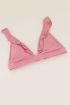 Bikini top met frills roze