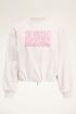 Beige sweater bisous | My Jewellery