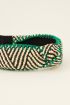 Zigzag zebra print headband | My Jewellery