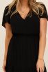 Black deep V-neck maxi dress | My Jewellery