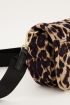 Black leopard print crossbody bag | My Jewellery
