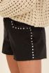 Black studded shorts | My Jewellery