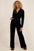 Zwarte velvet jumpsuit | My Jewellery