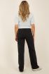 Black wide-leg jeans with studs| My Jewellery