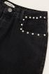 Zwarte jeans met wijde pijpen & studs | My Jewellery