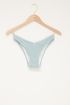 Blauwe badstof bikini broek met v shape | my Jewellery