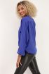 Blauwe blouse met wijdvallende mouwen | My Jewellery
