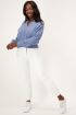 Blauwe blouse mousselline | My Jewellery