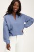 Blauwe blouse mousselline | My Jewellery