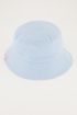 Lichtblauwe bucket hat