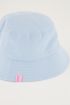 Lichtblauwe bucket hat