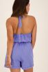 Blauwe halter playsuit | My Jewellery