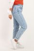 Blauwe jeans straight fit