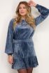 Blauwe velvet rok | Rokjes | My Jewellery
