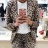 Leopard blazer zwart bruin, Jassen My Jewellery