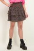 Bloemenprint rokje met smock