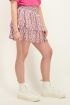Rok roze bohemian print