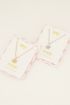 Ketting met bloem & rose quartz steen | My Jewellery