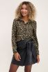 Groene blouse zebraprint | Blouses | My Jewellery