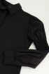 Zwarte blouse met smock mouwen | My Jewellery