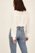 Blouse met verticale banen van details | My Jewellery