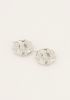 Brede statement oorringen met ribbels | My Jewellery