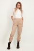 Beige cargo broek | Beige broek | Cargo pants My jewellery
